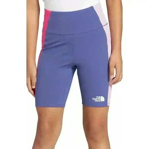 North Face Never Stop Purple Bike Shorts, Small 7/8